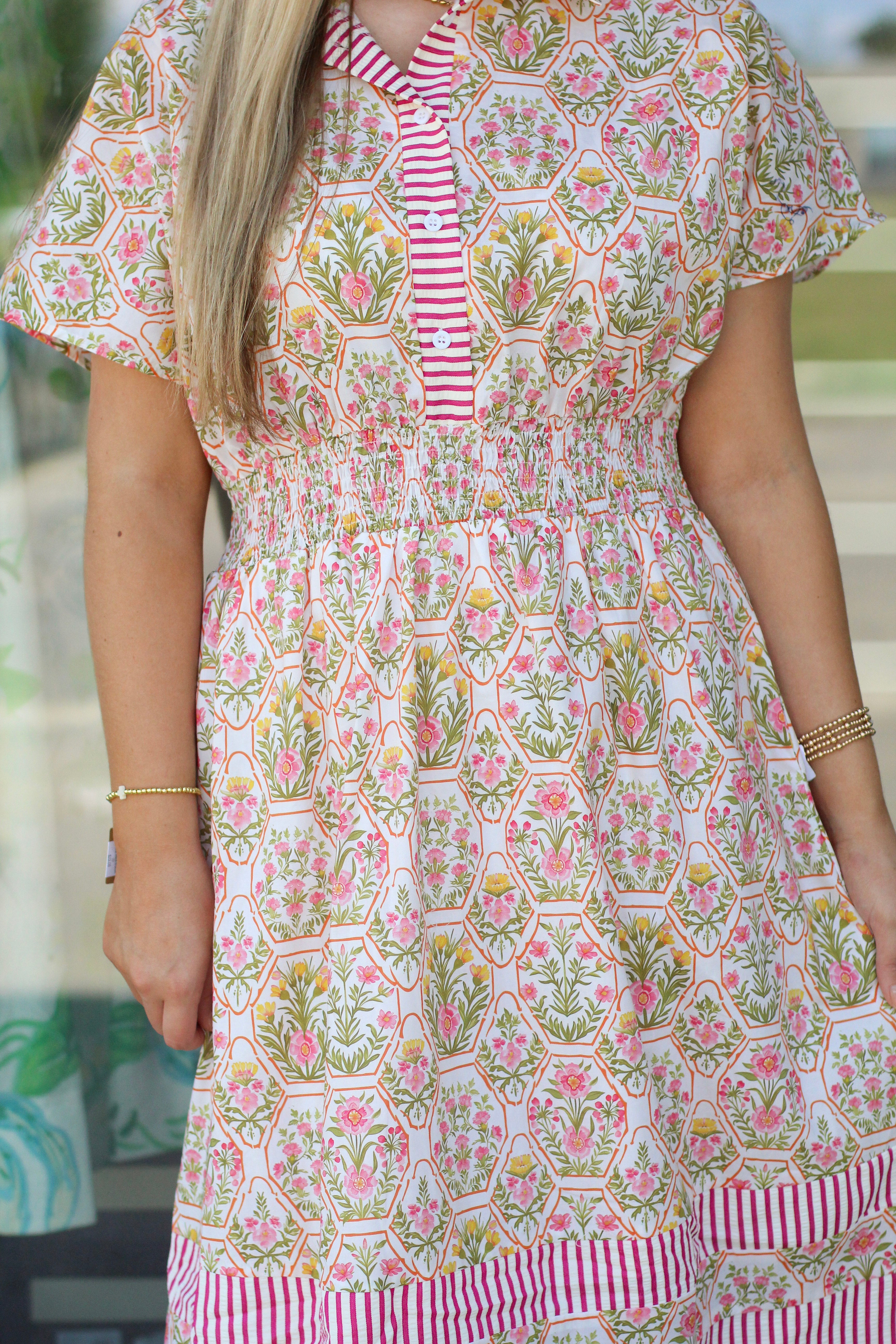 Into the Garden Midi Dress