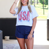 USA Stripes & Stars Tee