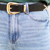 Square Buckle Belt