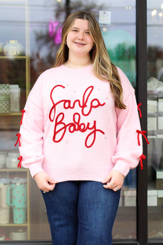 santa baby sweater