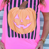Jack O Lantern Stripe Tee