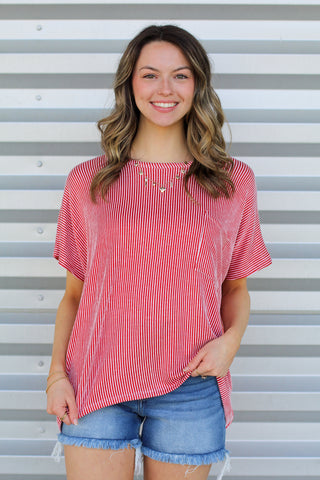 Fun Days Ahead Pocket Top