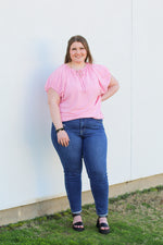 Another Spring Day Top-Pink
