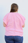 Another Spring Day Top-Pink