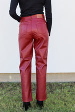 Trendy Girl Leather Pants