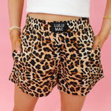Lulu Mac Leopard Boxer Shorts