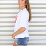 Watercolor Flag Tee