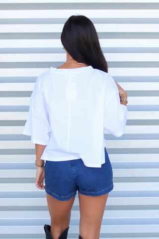 Touchdown Gingham Top
