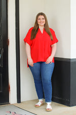 Very Ordinary Top-Red