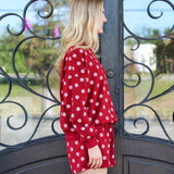 The Avery Polka Dot Top