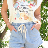 There's No Place Like Home Crop Tank