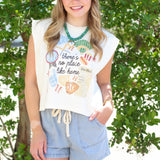 There's No Place Like Home Crop Tank