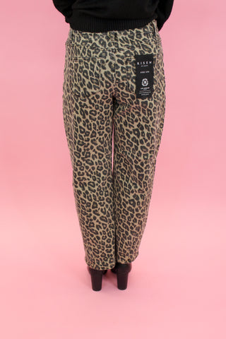 Ashlynn Leopard Jeans