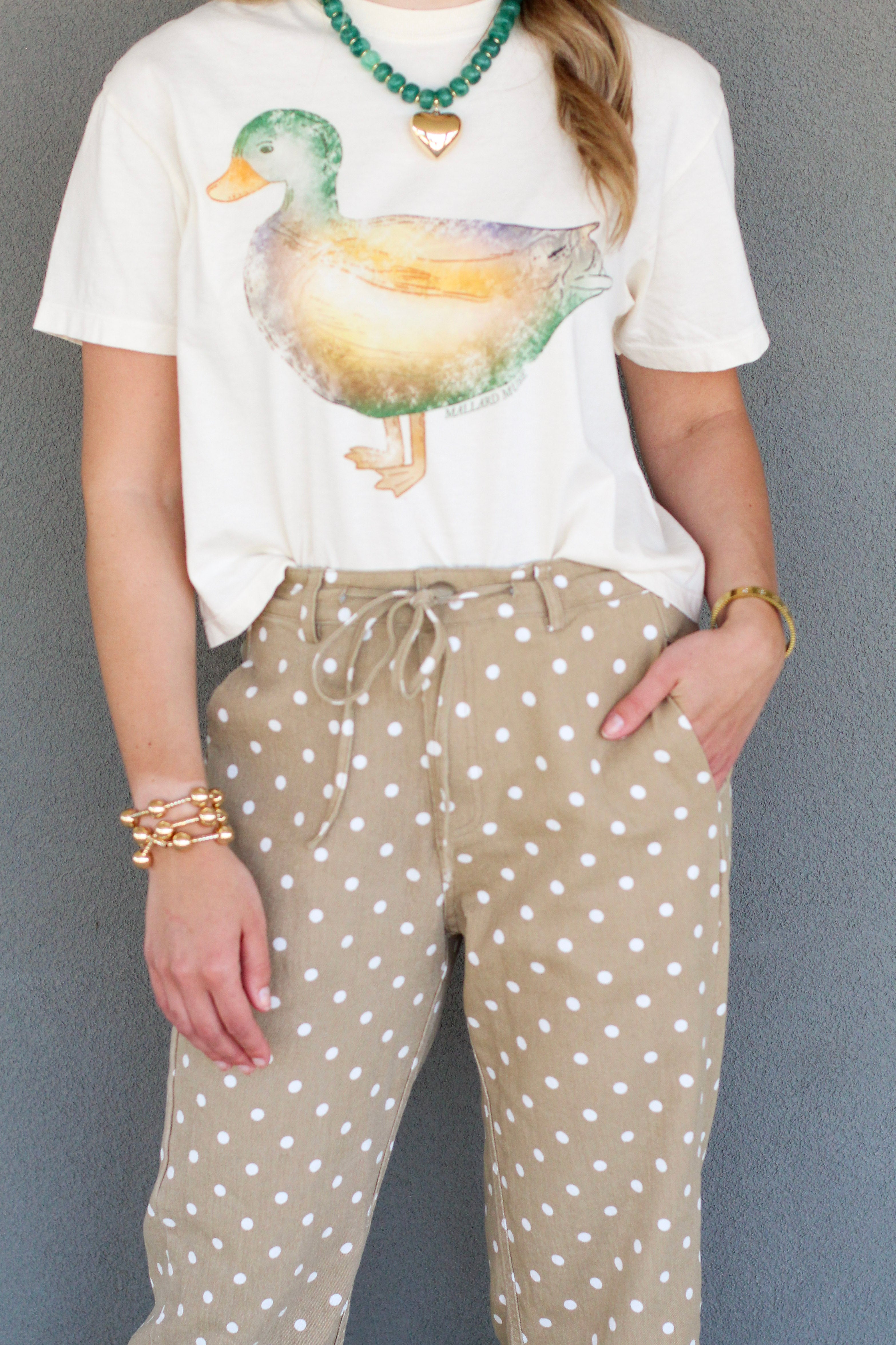 Mallard Muse Crop Tee