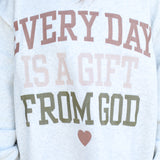 Gift From God Mock Neck Sweatshirt