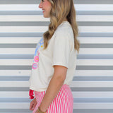 What if it All Works Out Crop Tee