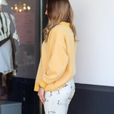Sequin Mallard Mock Neck Sweatshirt