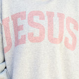 Jesus Reversible Mock Neck Sweatshirt