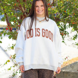 Jesus Reversible Mock Neck Sweatshirt