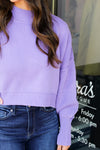 The Perfect Fall Sweater-Lavender
