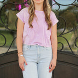 Kate Cuffed Sleeve Top