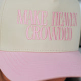 Trendy Make Heaven Crowded Trucker Hat