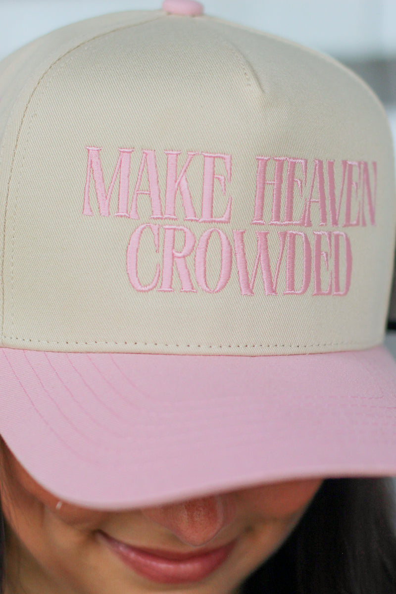 Trendy Make Heaven Crowded Trucker Hat