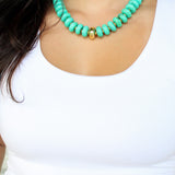 Rachel Resin Beaded Necklace