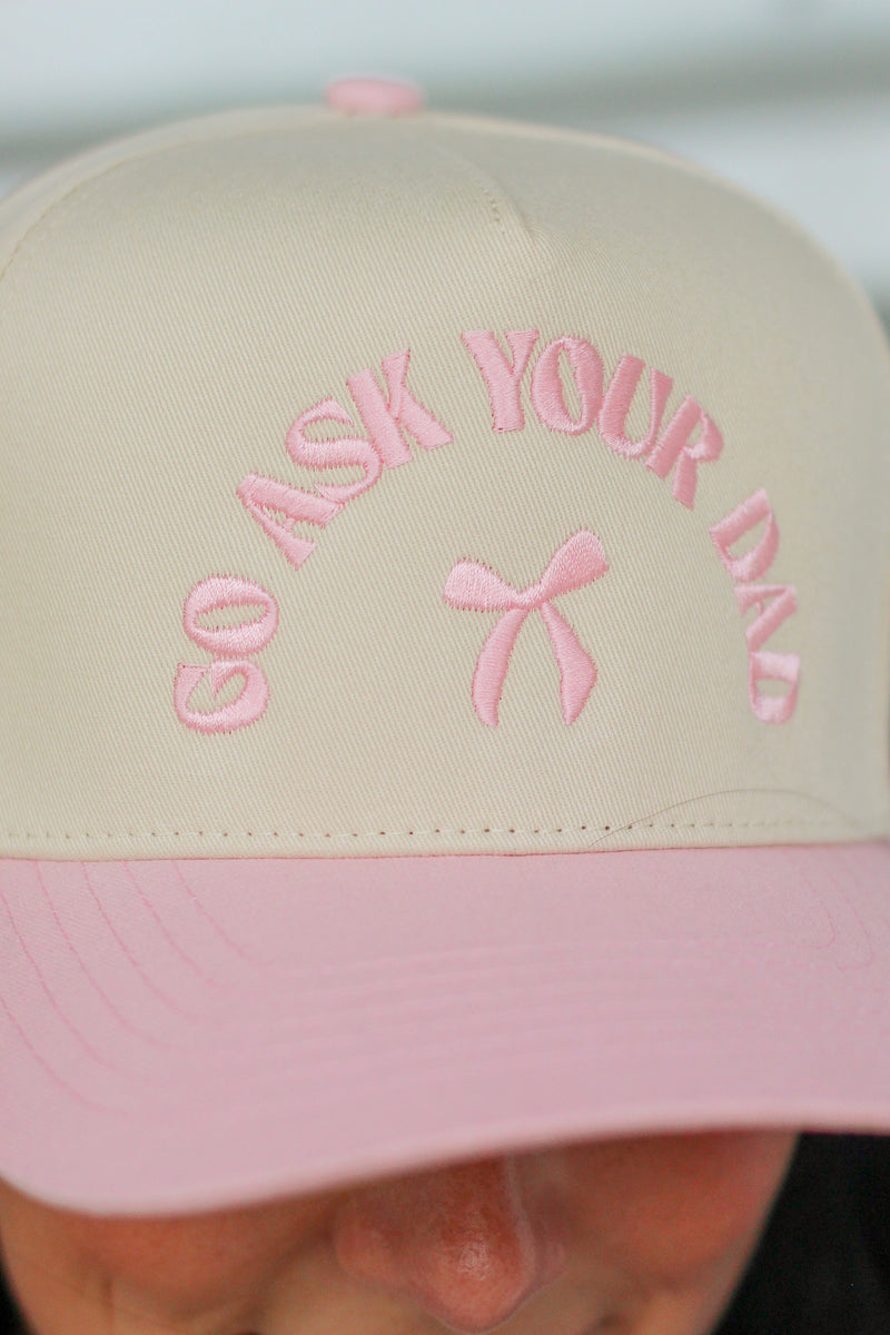 Go Ask Your Dad Trucker Hat