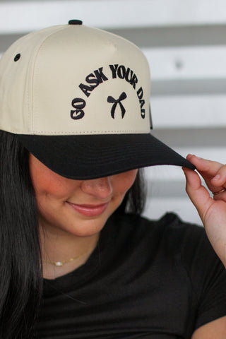 Go Ask Your Dad Trucker Hat