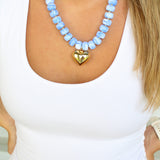Heidi Heart Beaded Necklace