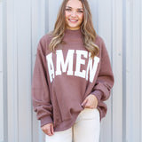 WWJD Reversible Mock Neck Sweatshirt