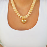 Heidi Heart Beaded Necklace