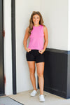 Basic Muscle Tank-Pink