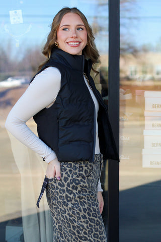 Slim Fit Puffer Vest