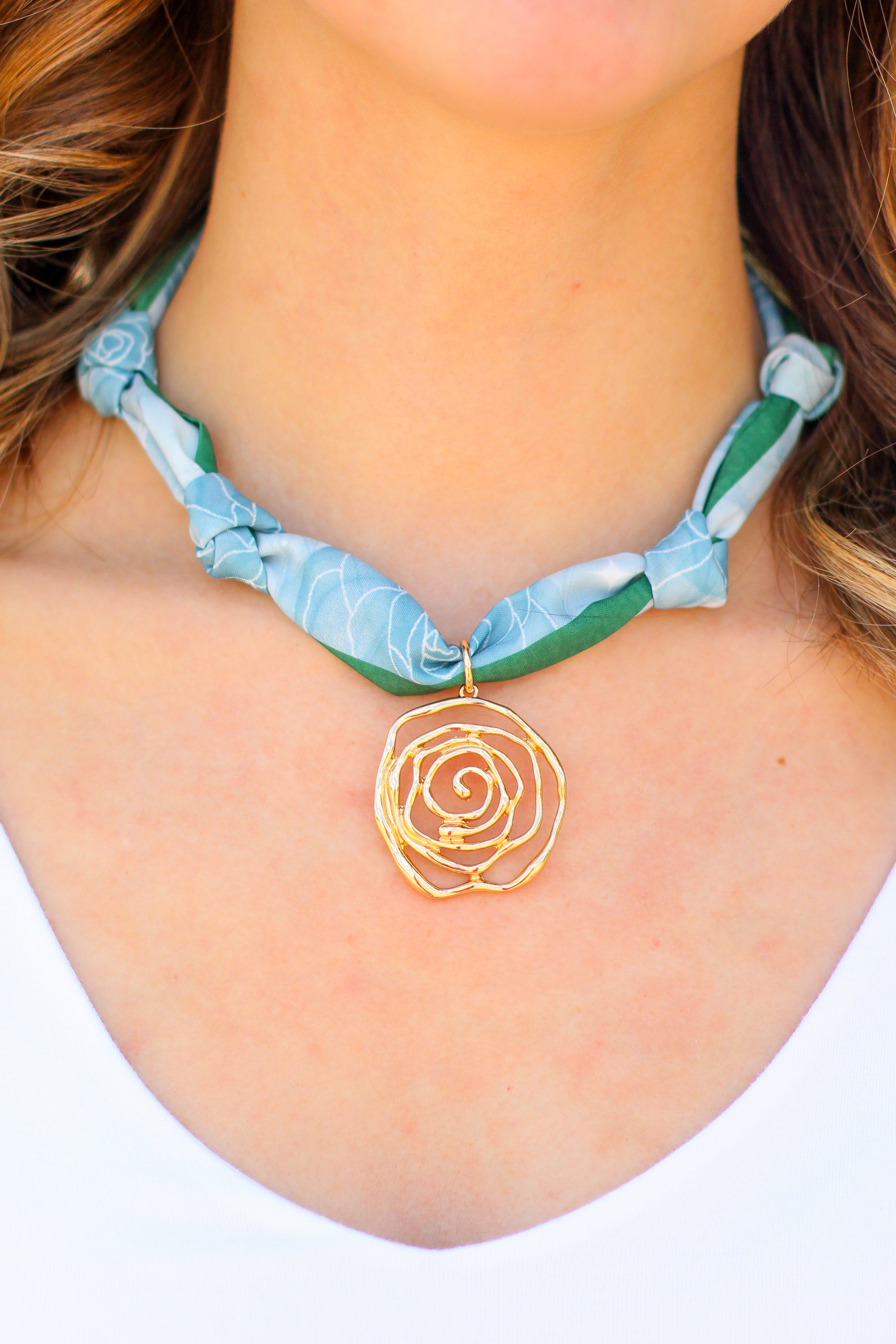 Handmade Scarf Necklace