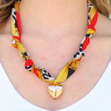 Handmade Scarf Necklace