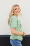 Lucky Charm Tee-Light Green