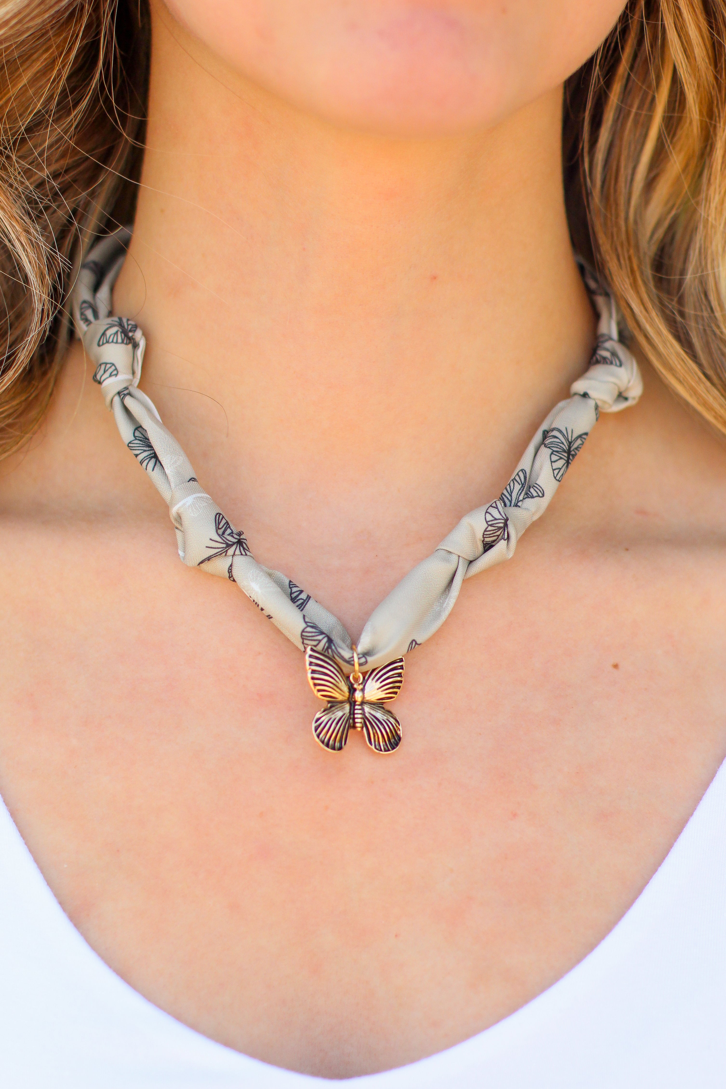 Handmade Scarf Necklace