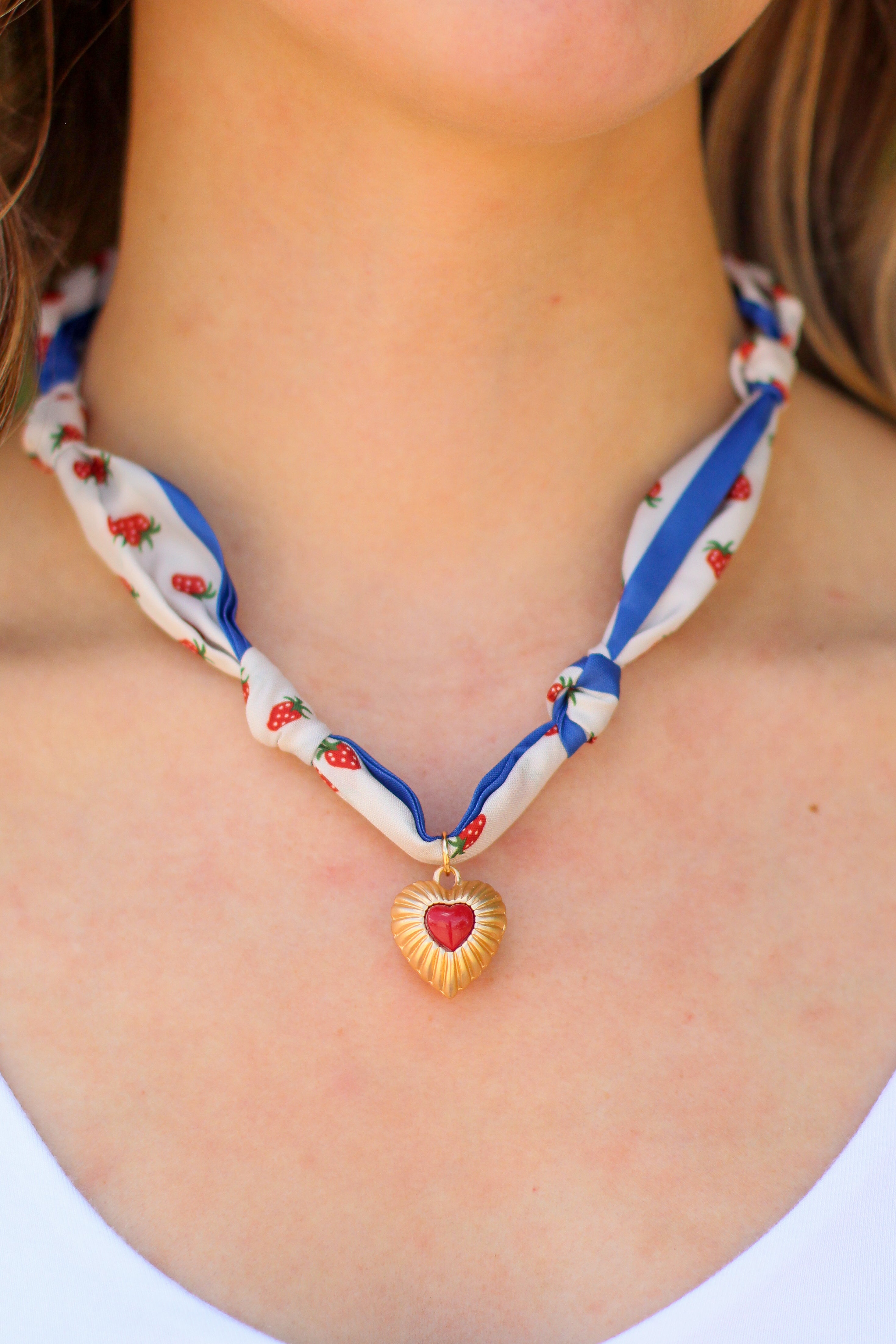 Handmade Scarf Necklace