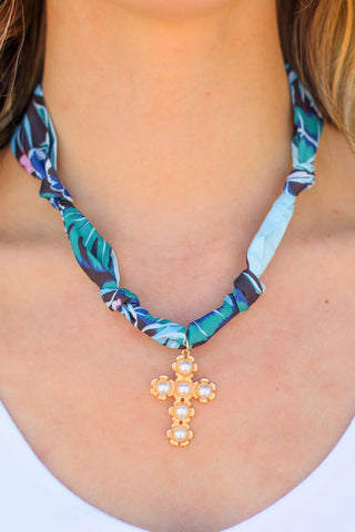 Handmade Scarf Necklace