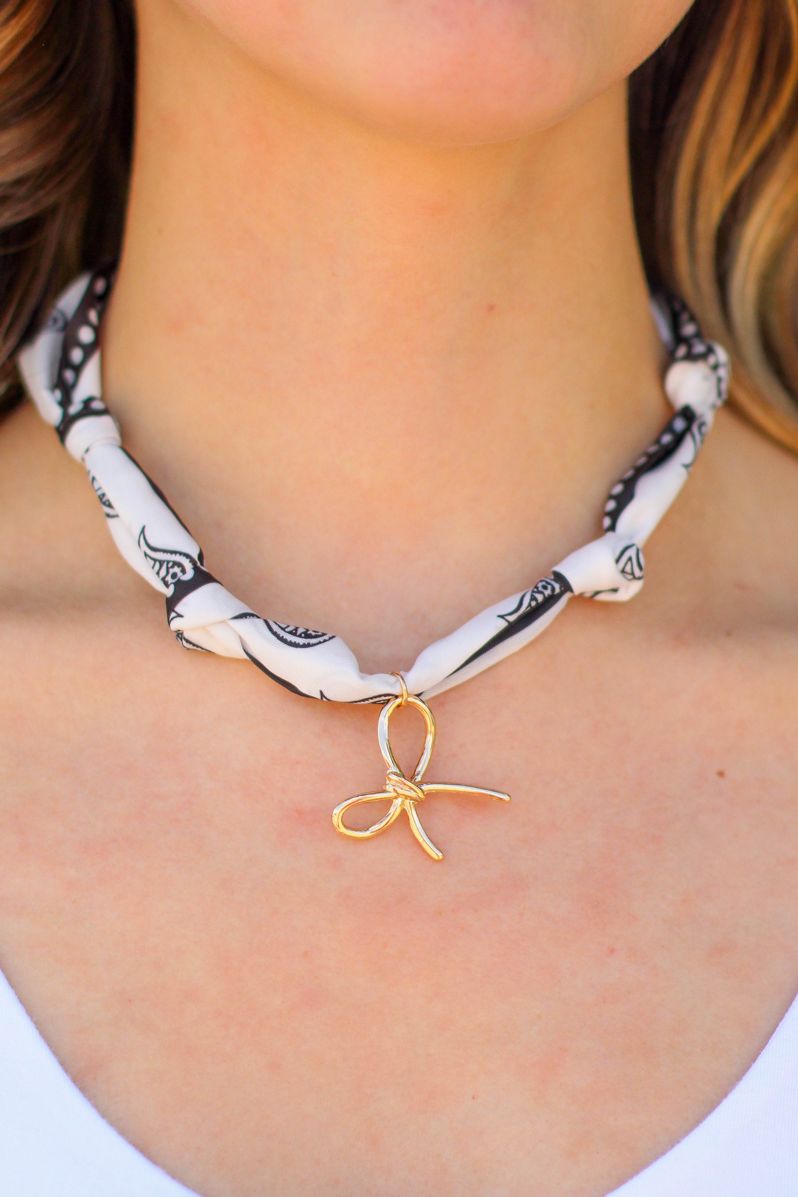 Handmade Scarf Necklace