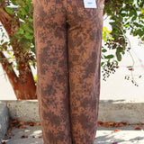 Lyndsay Floral Barrel Jeans