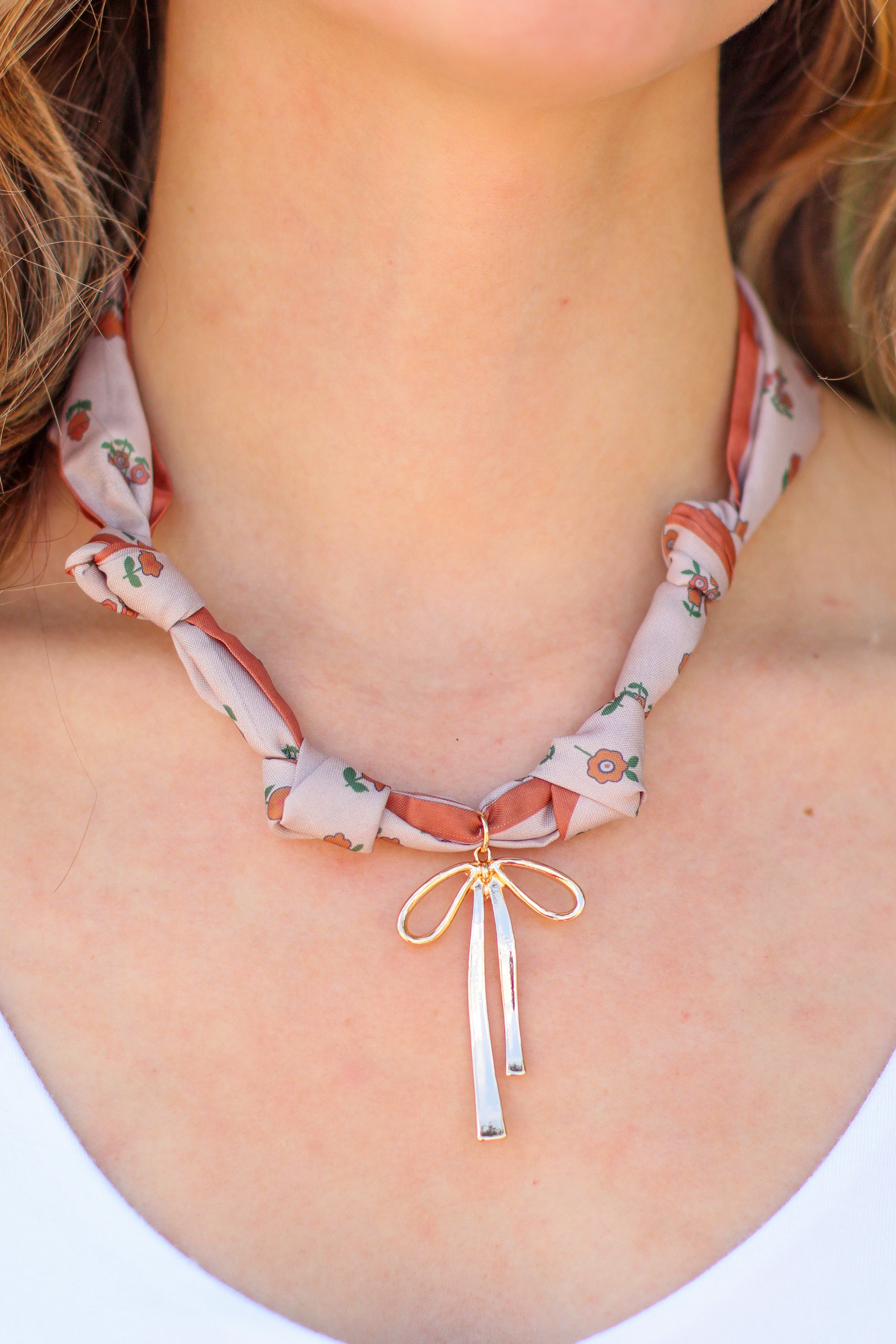 Handmade Scarf Necklace