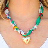 Handmade Scarf Necklace