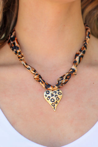 Handmade Scarf Necklace