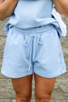 Trendy Tina Shorts-Baby Blue