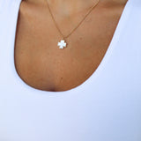 Dainty Diana Cross Necklace
