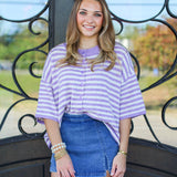 The Emma Stripe Cardigan