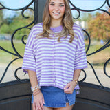 The Emma Stripe Cardigan